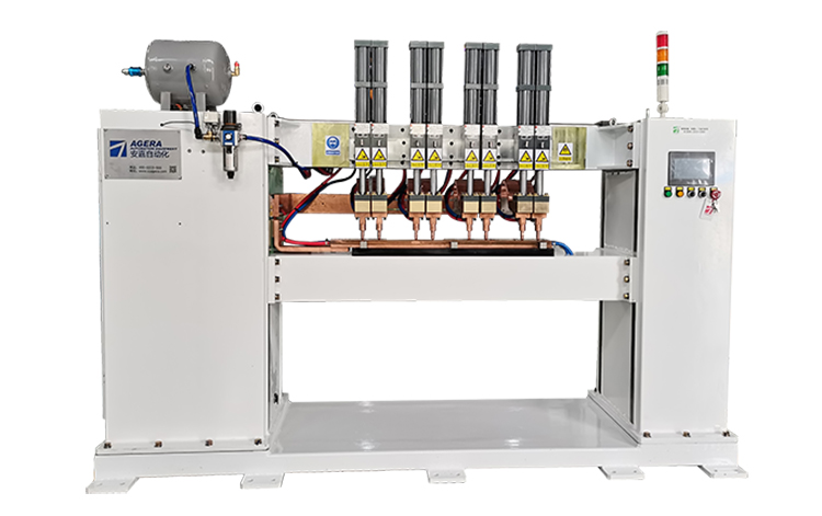 加強筋龍門式多頭點焊機