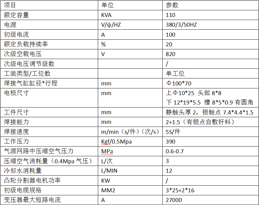 銀點靜觸頭中頻焊機2